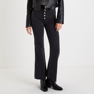 Rollas size 27 East Coast Crop Flare black denim jeans